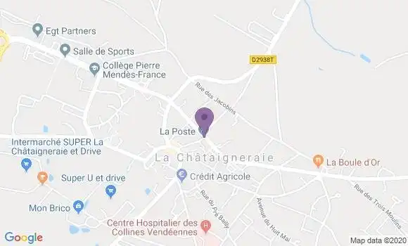 Localisation La Chataigneraie - 85120