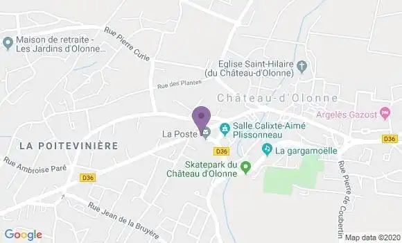 Localisation Chateau d