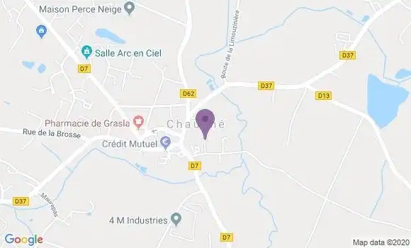 Localisation Chavagnes En Paillers Bp - 85250