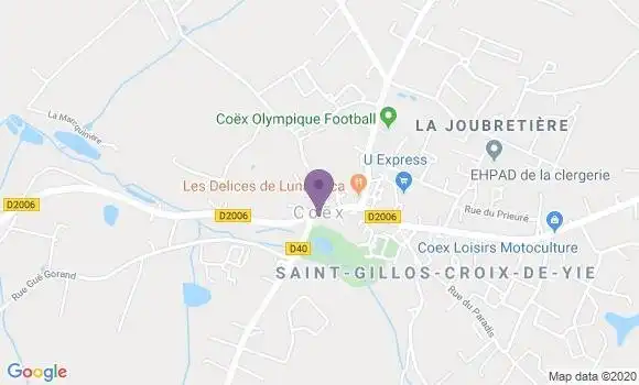 Localisation Coex Bp - 85220