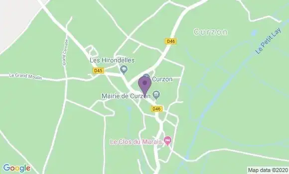 Localisation Curzon Ap - 85540