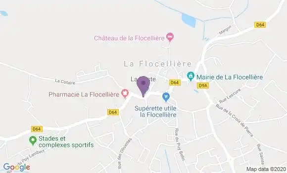 Localisation La Flocelliere Bp - 85700