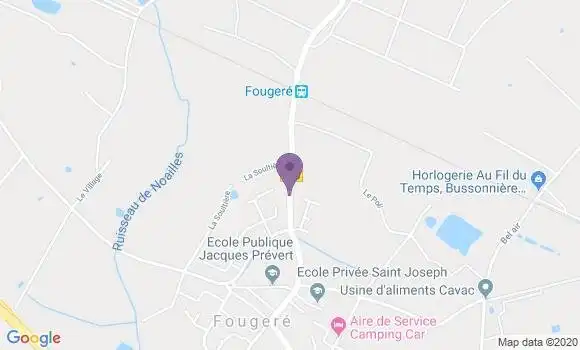 Localisation Fougere Ap - 85480