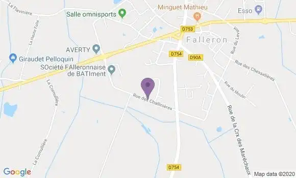 Localisation Froidfond Ap - 85300