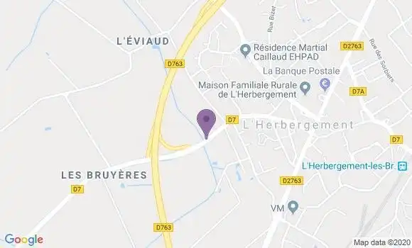 Localisation L Herbergement Bp - 85260