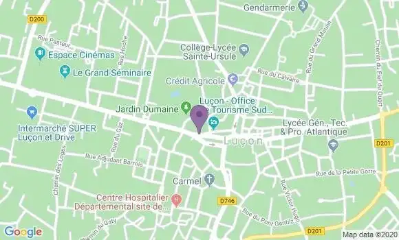 Localisation Lucon - 85400