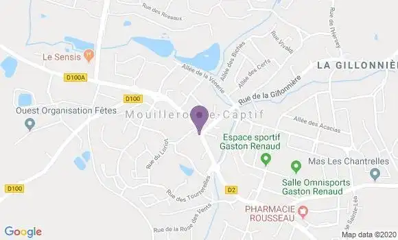 Localisation Mouilleron le Captif Bp - 85000