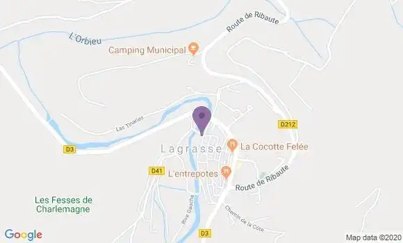 Localisation Lagrasse - 11220