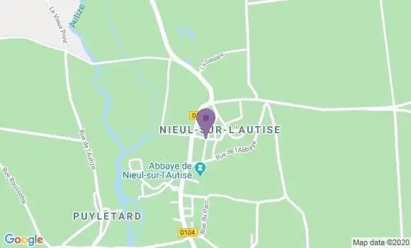 Localisation Nieul sur l