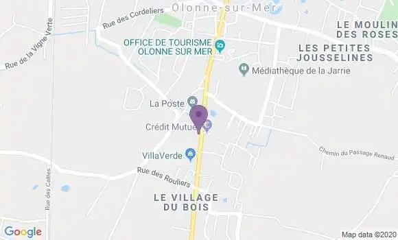 Localisation Olonne sur Mer Bp - 85340