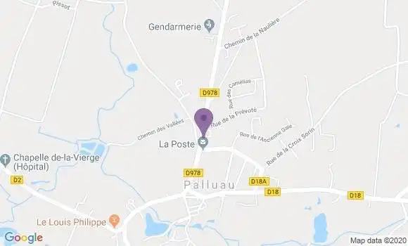 Localisation Palluau Bp - 85670
