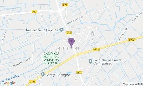 Localisation Le Perrier Ap - 85300