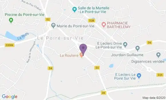 Localisation Le Poire sur Vie Bp - 85170