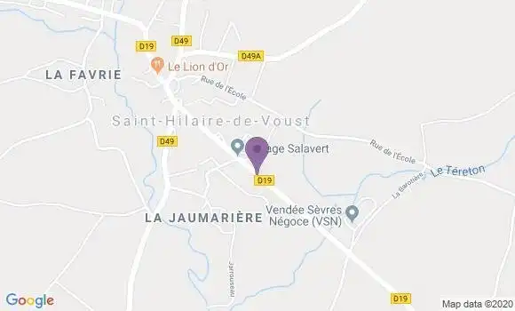 Localisation Puy de Serre Ap - 85240