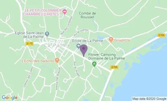 Localisation Lapalme Bp - 11480