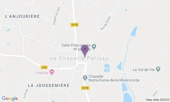 Localisation Saint Etienne du Bois Ap - 85670
