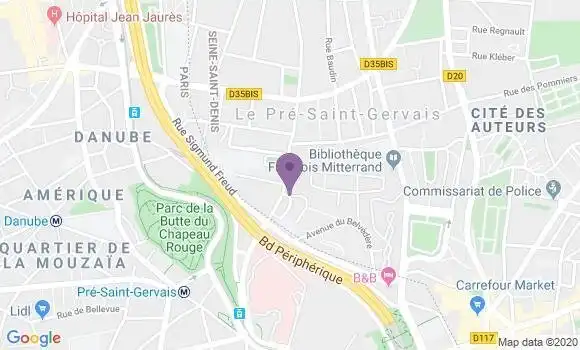Localisation Saint Gervais Bp - 85230