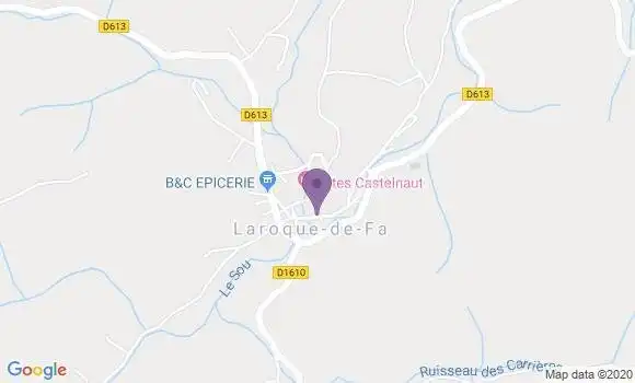 Localisation Laroque de Fa Ap - 11330