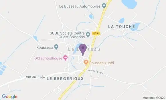 Localisation Saint Hilaire de Voust Ap - 85120