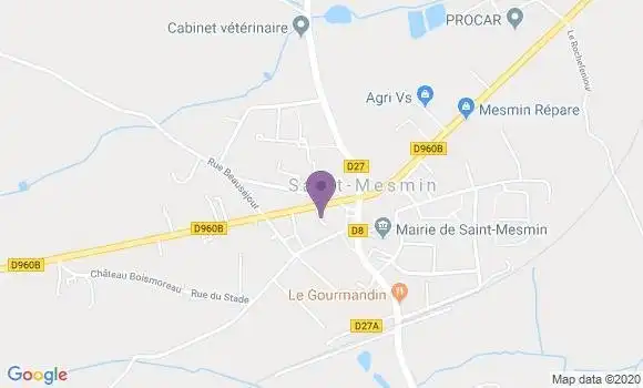 Localisation Saint Mesmin Bp - 85700
