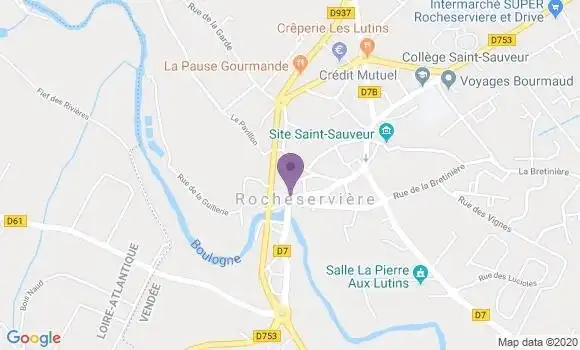 Localisation Saint Philbert de Bouaine Bp - 85660