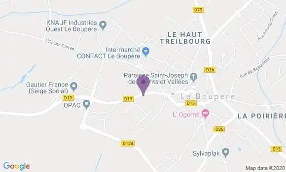 Localisation Saint Prouant Ap - 85110