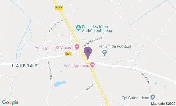 Localisation Saint Vincent Sterlanges Ap - 85110