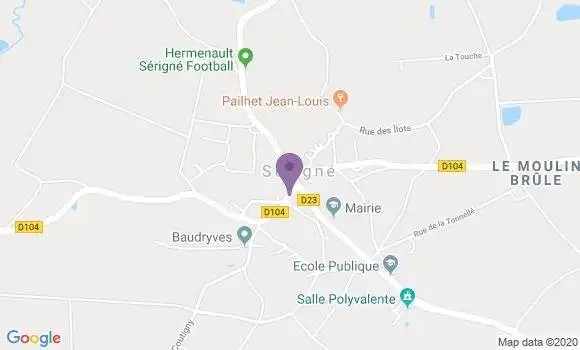 Localisation Serigne Ap - 85200
