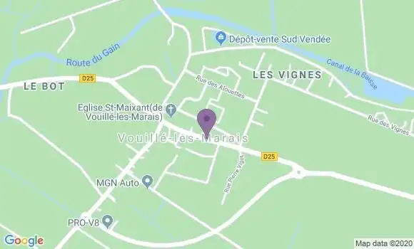 Localisation La Taillee Ap - 85450