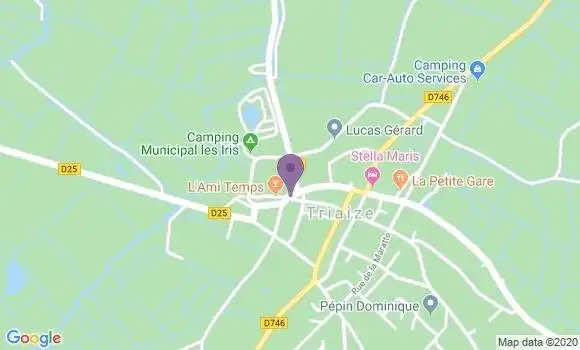 Localisation Triaize Ap - 85580
