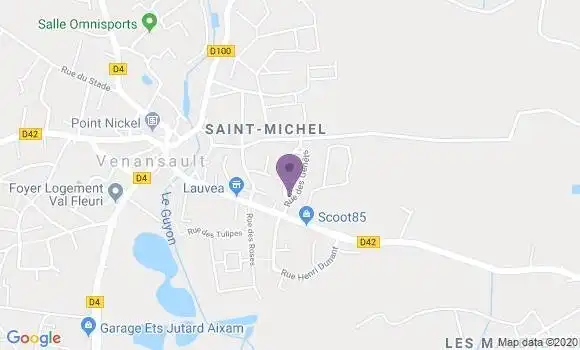 Localisation Venansault Bp - 85190