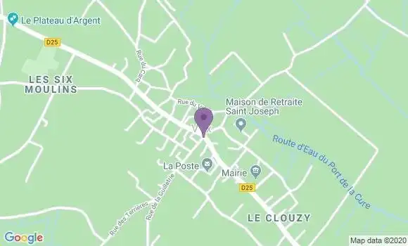 Localisation Vix Bp - 85770