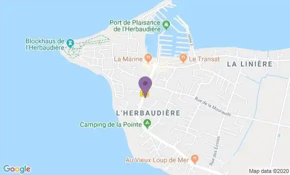 Localisation Noirmoutier l
