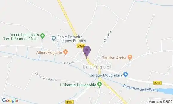 Localisation Lauraguel Ap - 11300