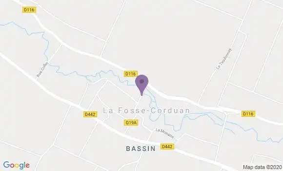Localisation Champagne St Hilaire Bp - 86160