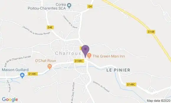 Localisation Charroux - 86250