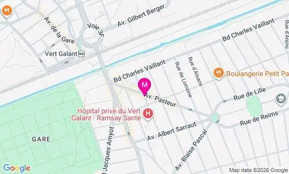 Localisation Tremblay en France Pasteur - 93290