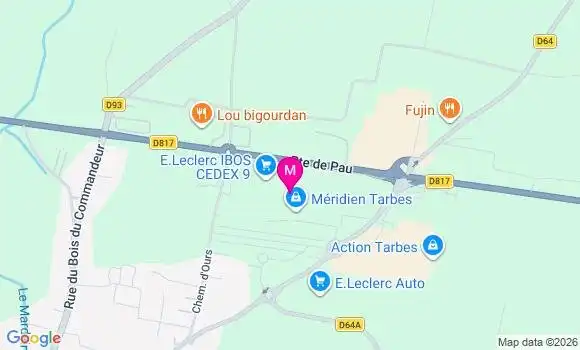 Localisation E.leclerc - 65420