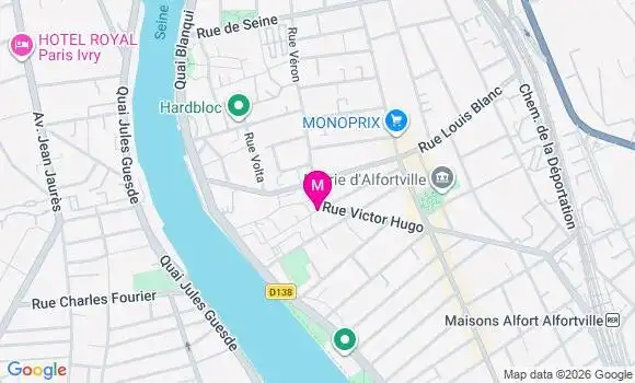 Localisation Alfortville Principal - 94140