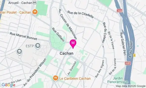 Localisation Cachan Principal - 94230