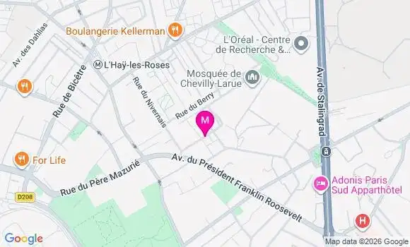 Localisation Chevilly Larue Provence - 94550