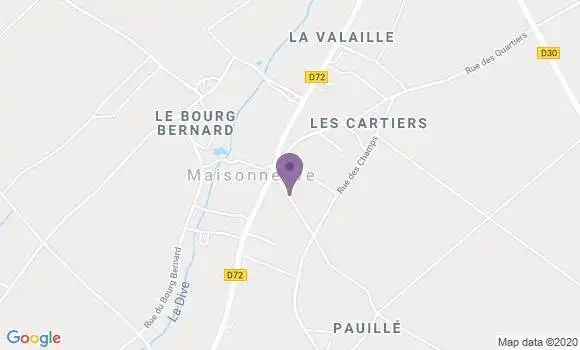 Localisation Maisonneuve Ap - 86170