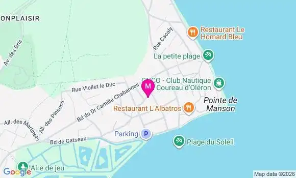 Localisation Saint Trojan les Bains - 17370