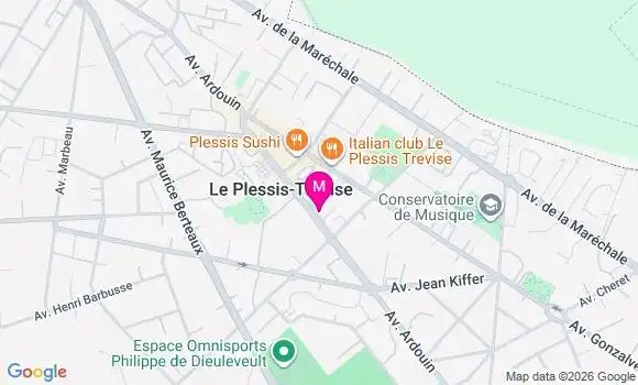 Localisation Le Plessis Trevise - 94420