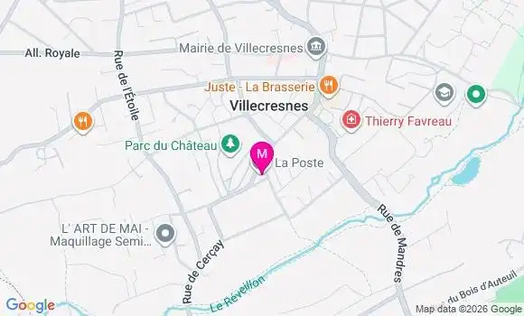 Localisation Villecresnes - 94440