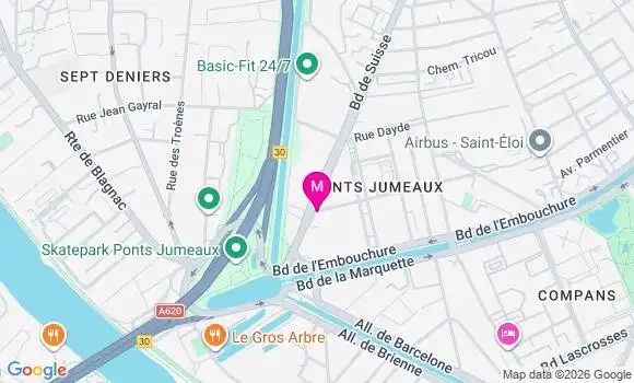 Localisation Auchan - 31200
