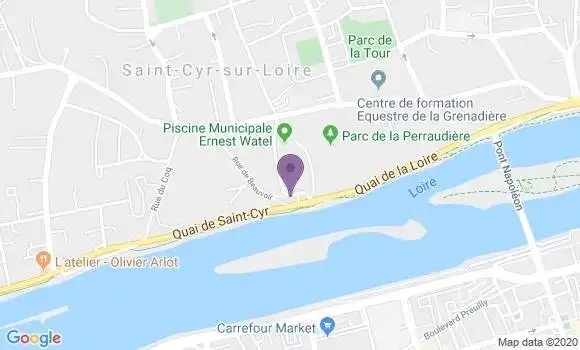 Localisation Saint Cyr Ap - 86130