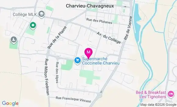Localisation Coccinelle - 38230