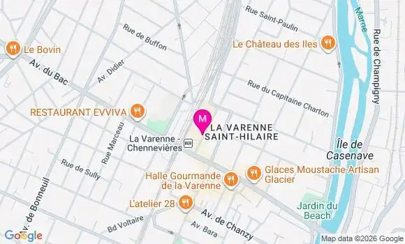 Localisation La Varenne Saint Maur - 94210