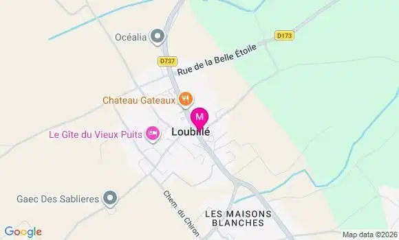 Localisation Loubille - 79110